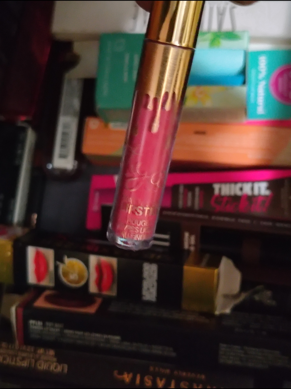 Kylie Cosmetics Metallic Rose Liquid Lipstick "Kristen"